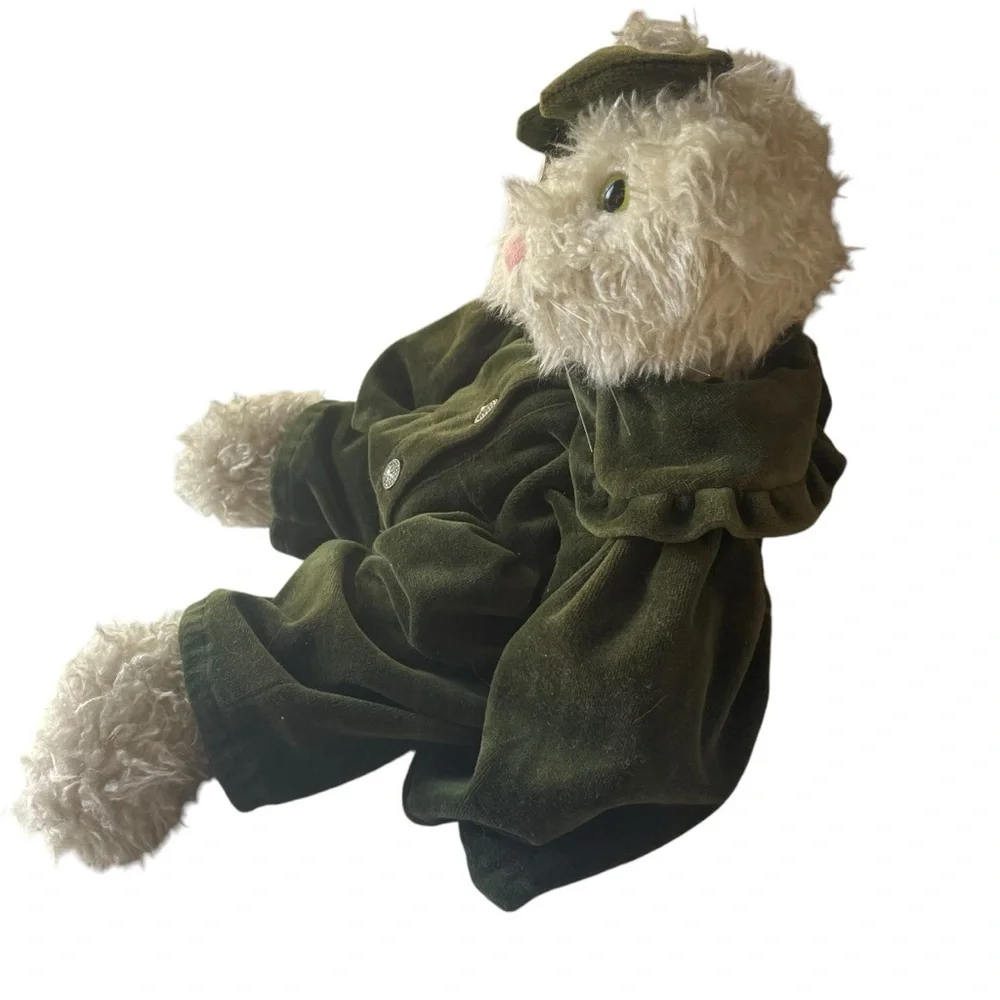 Boyd's Bears Katie Cat Kitten 17” Plush Stuffed Animal Outfit Retired 1997 Toy